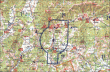 Leteck orientan mapa 1:500 000 (s vkami v metroch)